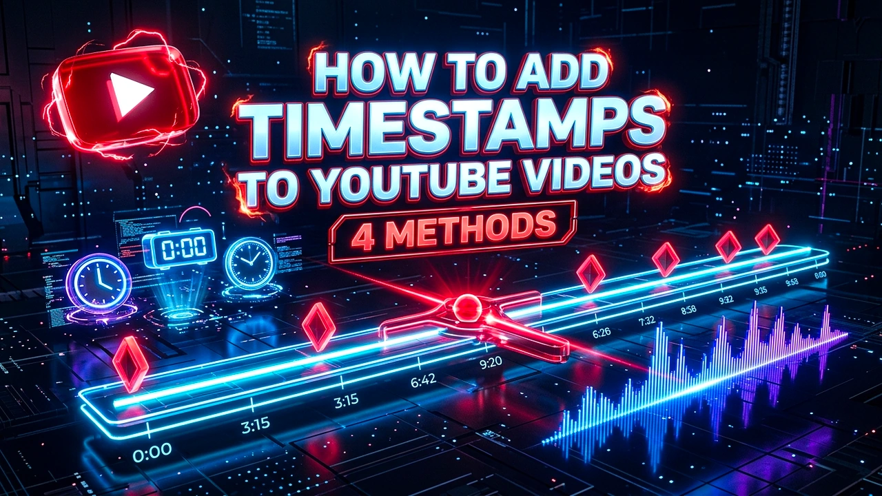 How to Add Timestamps to YouTube Videos (4 Methods)