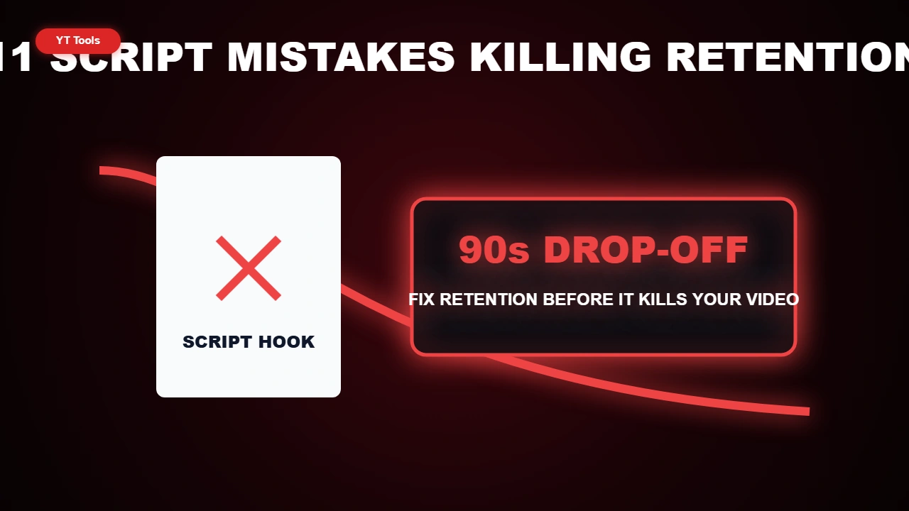 11 YouTube Script Mistakes Killing Your Retention